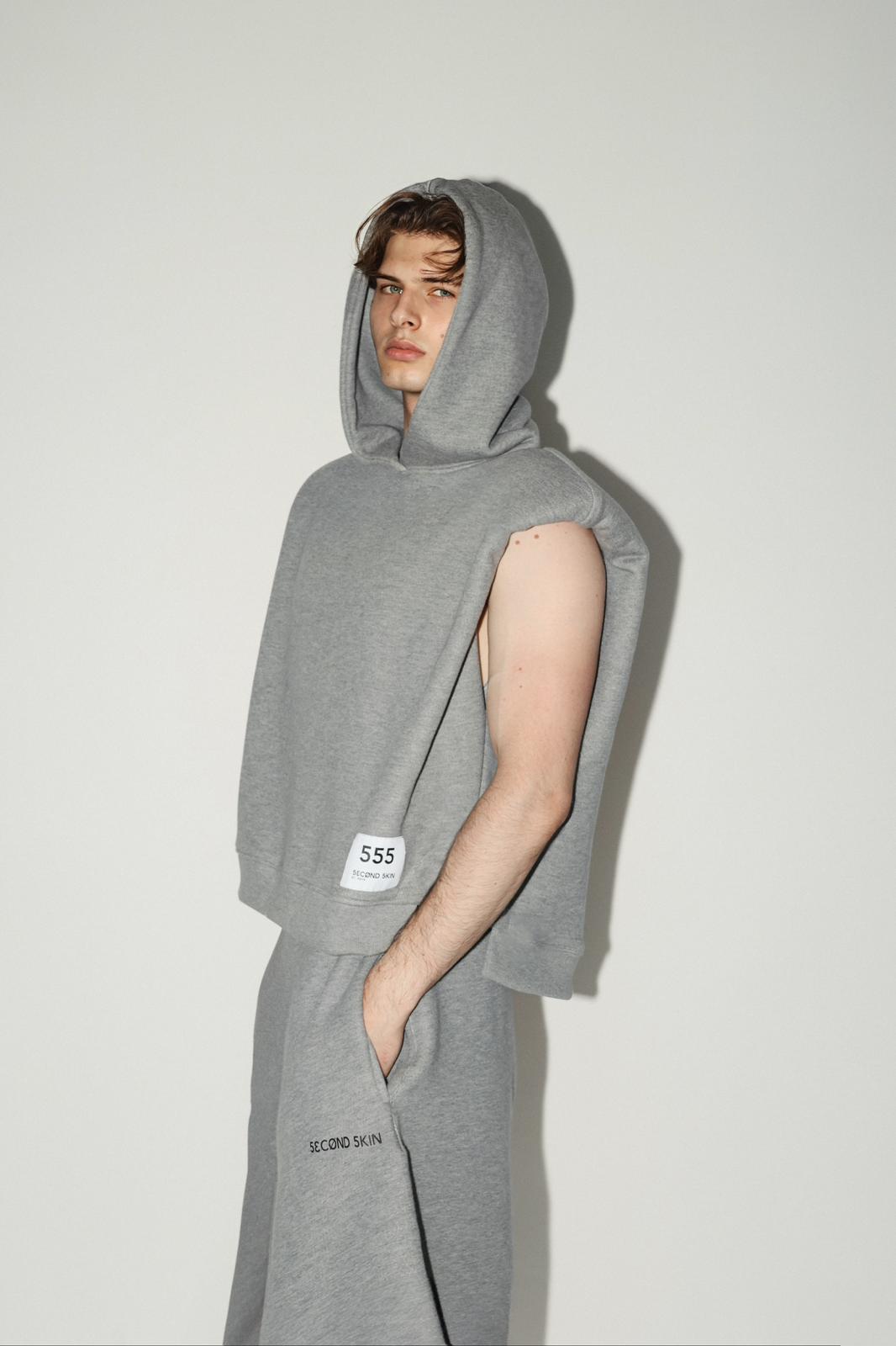 1 grey vest